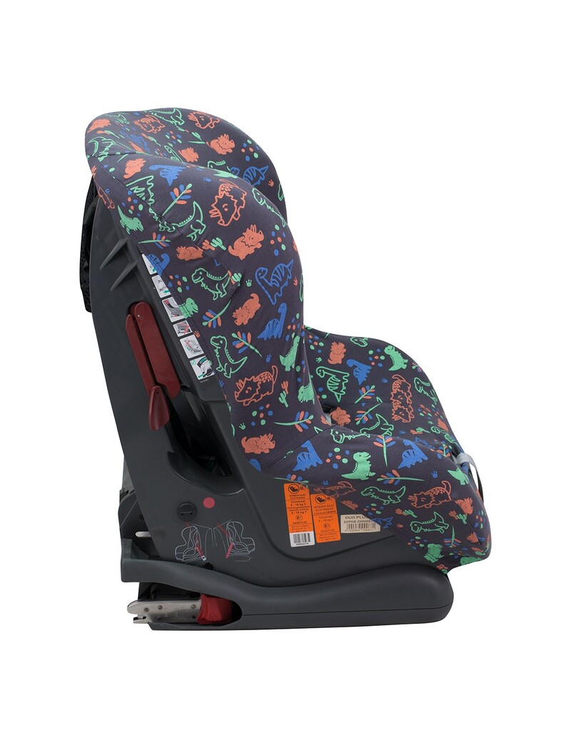 Funda silla coche universal - Vista lateral Happy Dino