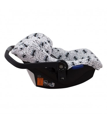 Vista lateral da cidade de Raccoon