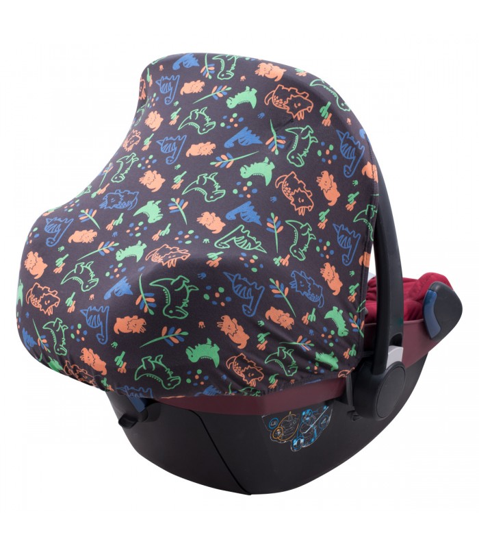 Maxi cosi Pebble y Bebe confort - Vista 3/4 trasera Happy Dino