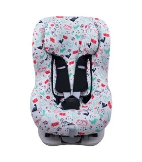 britax romer king ii - Vista frontal Dino Party