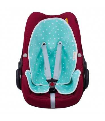 Silla coche bebe - Vista frontal Mint Sparkles