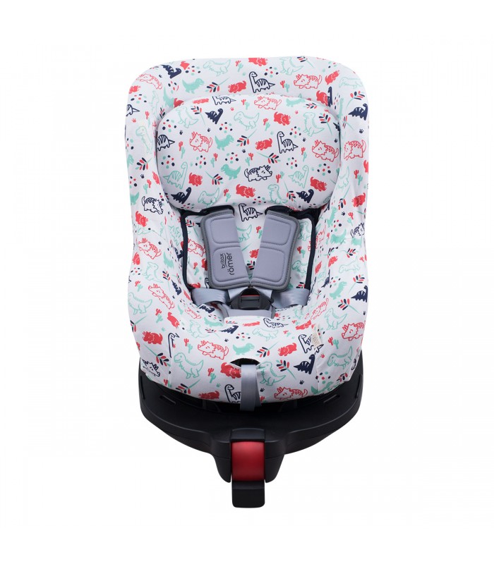 Romer Dualfix I-size - Vista frontal Dino party Romer Dualfix I-size - Vista frontal Dino party