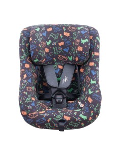 Joie Spin 360 y Nuna Rebl - Vista frontal Happy Dino