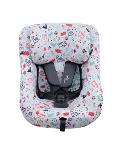 Joie Spin 360 y Nuna Rebl - Vista frontal Dino Party