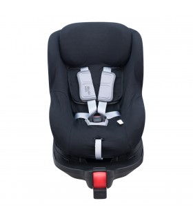 &nbsp;Romer Dualfix I-size&nbsp; - Vista frontal Desplegado Black Series
