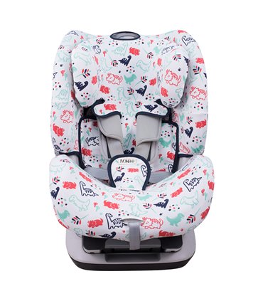 Chicco Seat Up 012 y Youniverse - Vista frontal Dino Party