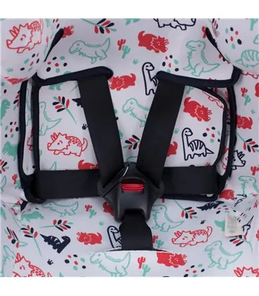 Joie Every Stage - Ojal para correas de seguridad Dino Party