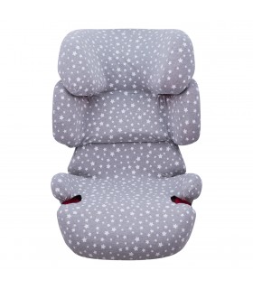 Cybex Solution X - Vista frontal White Star