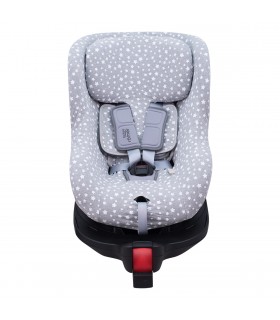 &nbsp;Romer Dualfix I-size&nbsp; - Frontal desplegada White Star