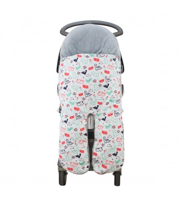 Stokke - Dino Party desdobrável frontal