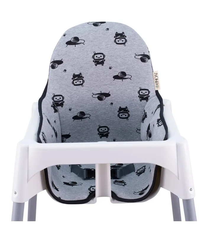 trona ikea -Vista frontal Robot Space