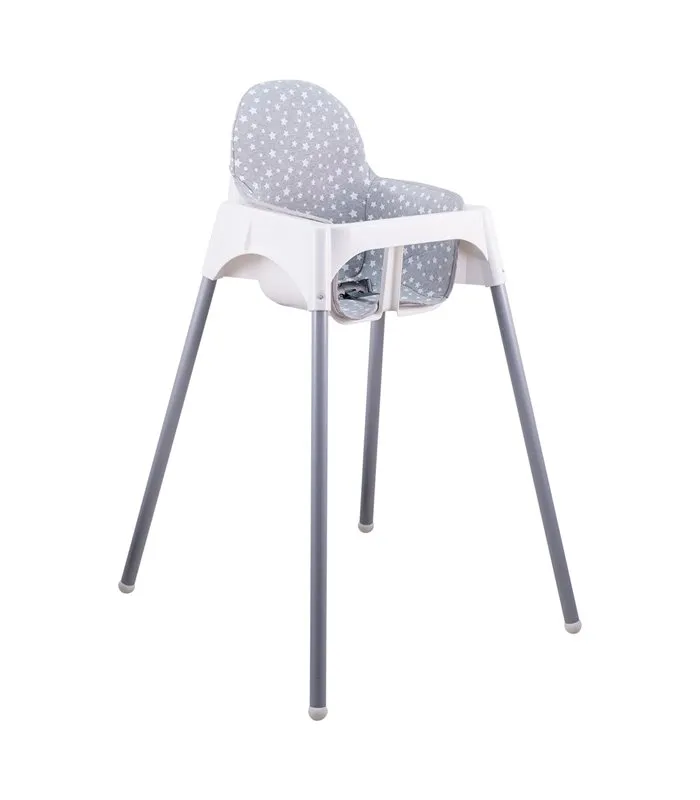 trona ikea -Vista 3/4 White Star
