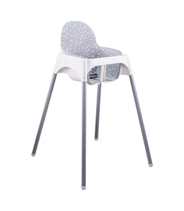 trona ikea -Vista 3/4 White Star