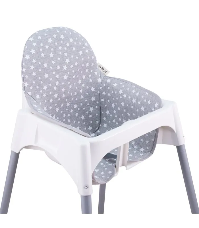 Cadeira alta IKEA - vista superior 3/4 White Star