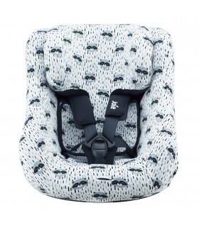 Joie Spin 360 y Nuna Rebl - Vista frontal Racoon Town