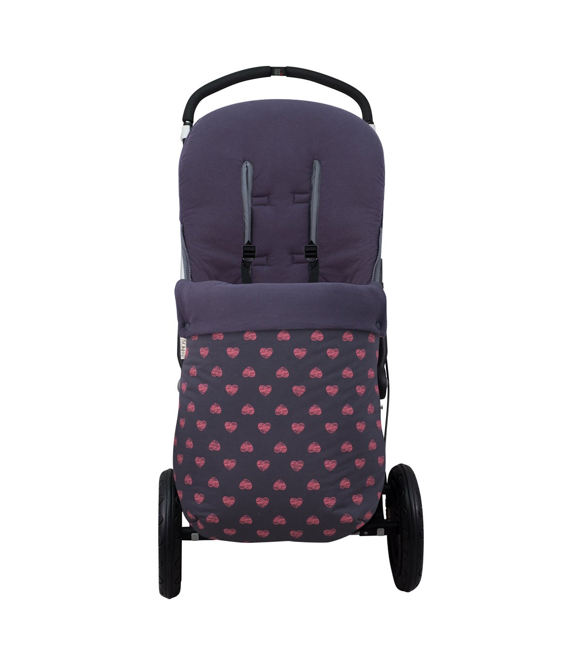 Saco silla paseo - Vista en cochecito Fluor Heart