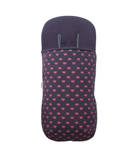 Bolsa de carrinho - Vista lateral Fluor Heart 2