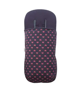 Saco silla paseo - Vista lateral Fluor Heart 2