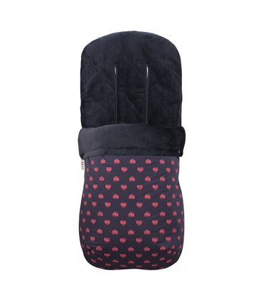 Bolsa de carrinho - Vista frontal Fluor Heart