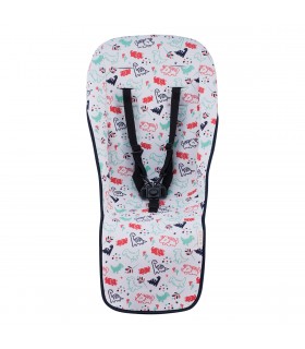 uppababy vista - Vista frontal Dino Party