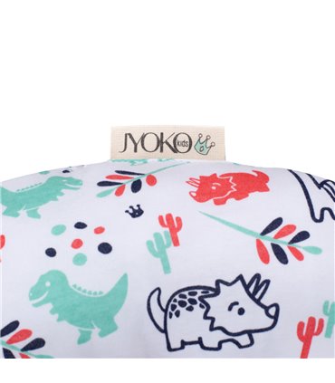 Almohada de viaje - Detalle etiqueta Dino Party