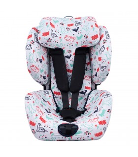 recaro zero 1 - Vista frontal Dino Party
