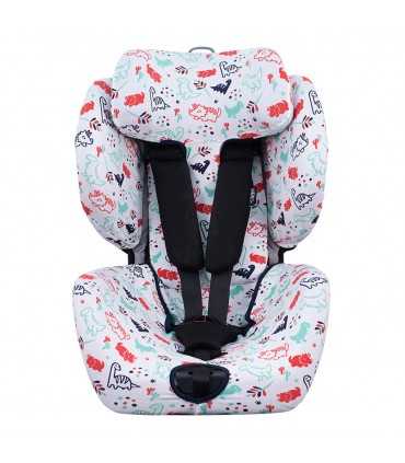 recaro zero 1 - Vista frontal Dino Party