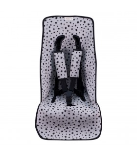 Silla coche bebe - Vista frontal Black Star