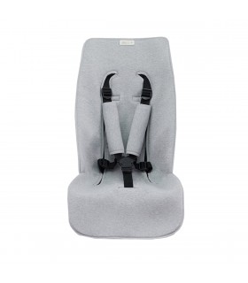 Silla coche bebe - Vista frontal Stone Grey