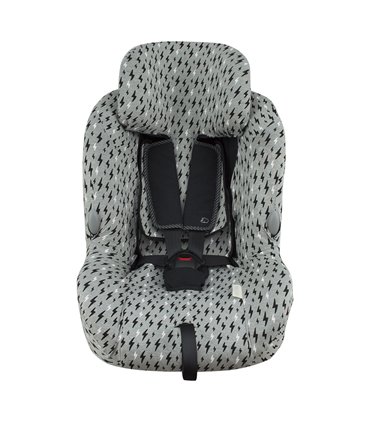 Bebe Confort Milofix - Frontal desplegada Black Rayo