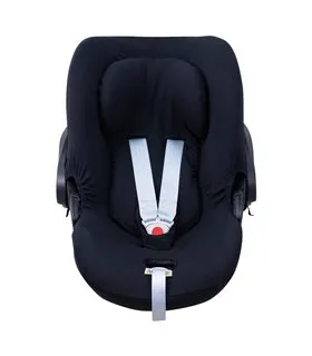 Cybex Cloud Q y Aton M - Vista frontal Black Series