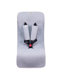 Colchoneta silla paseo - Vista frontal Stone Grey