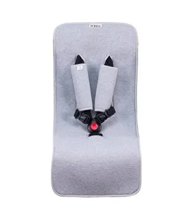 Colchoneta silla paseo - Vista frontal Stone Grey