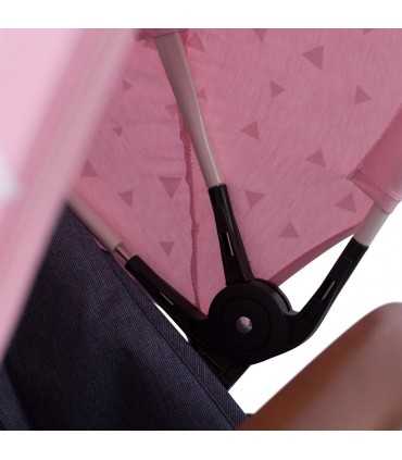 Bugaboo Donkey - Vista interna Pink Sparkles
