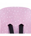 Bugaboo Bee 3, 5 e Plus - Detalhe do ilhó superior Pink Sparkles