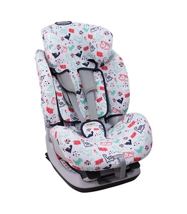 Chicco Seat Up 012 y Youniverse - Vista 3/4 Dino Party