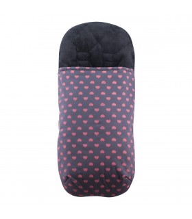 Jogger City mini y Joolz - Frontal desplegada Fluor Heart