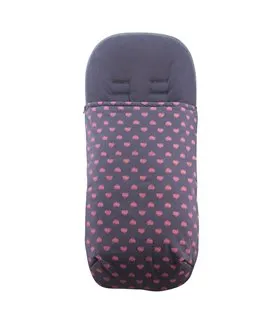 Jogger City mini y Joolz - Frontal desplegada Fluor Heart