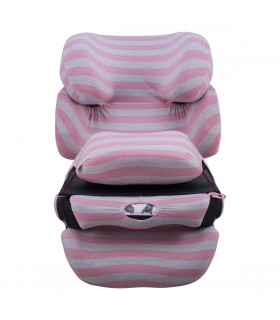 Cybex Pallas Fix - Vista frontal Pink Island
