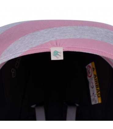Maxi cosi portabebés - Detalle etiqueta Pink Island