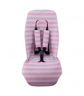 Silla coche bebe - Vista frontal Pink Island