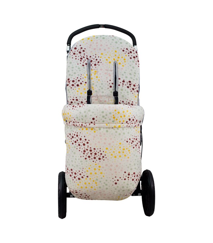 Saco silla paseo - Vista lateral Colorful Party