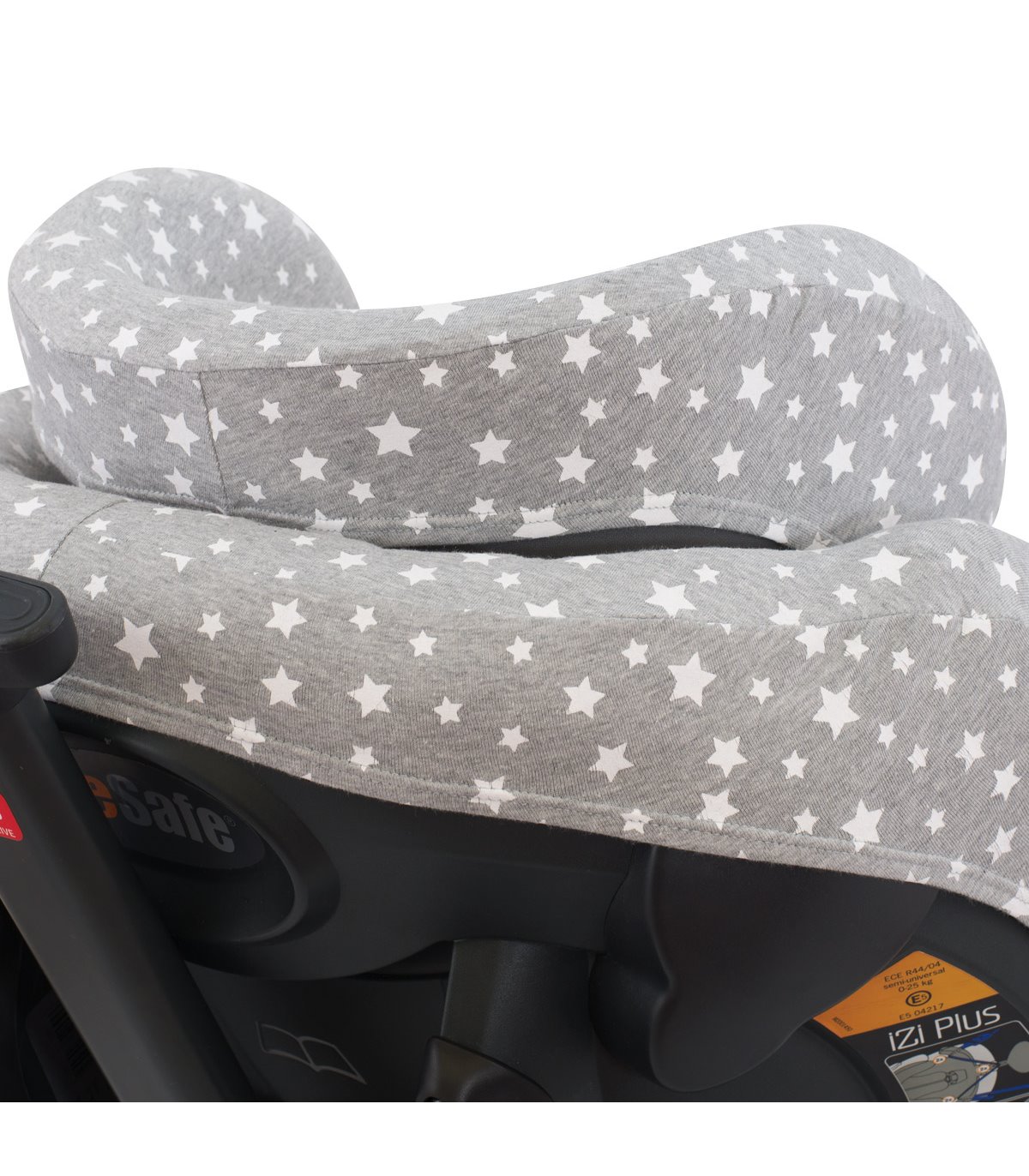 besafe izi plus  - vista 3/4 Detalle cabezal White Star