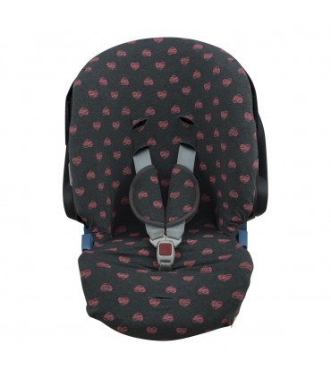 Cybex Aton 2 - Vista frontal Fluor Heart