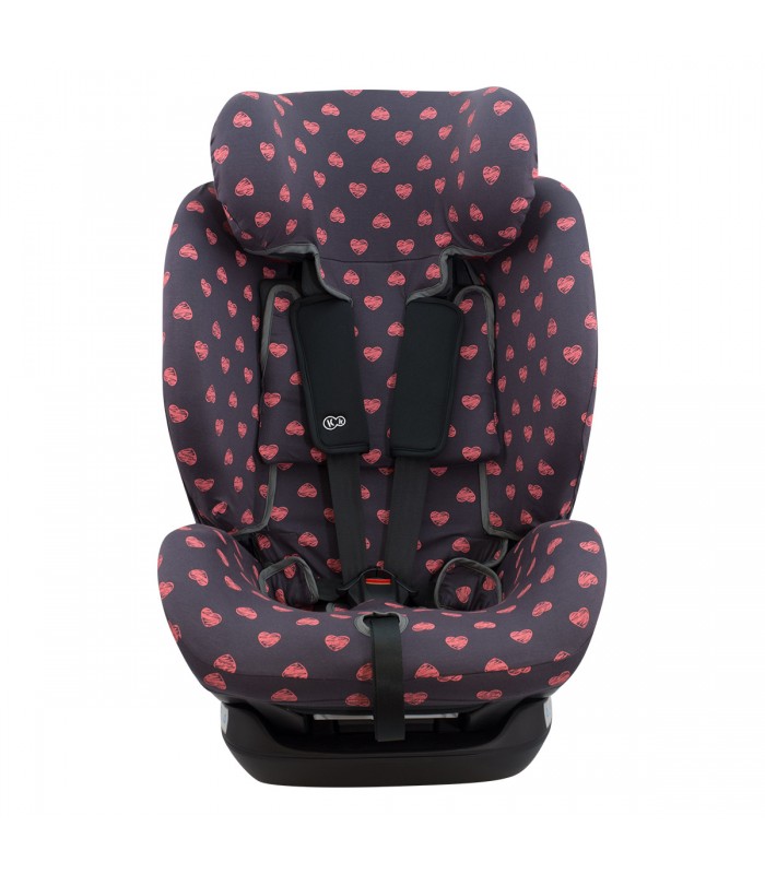 Kinderkraft myway - Vista frontal Fluor heart