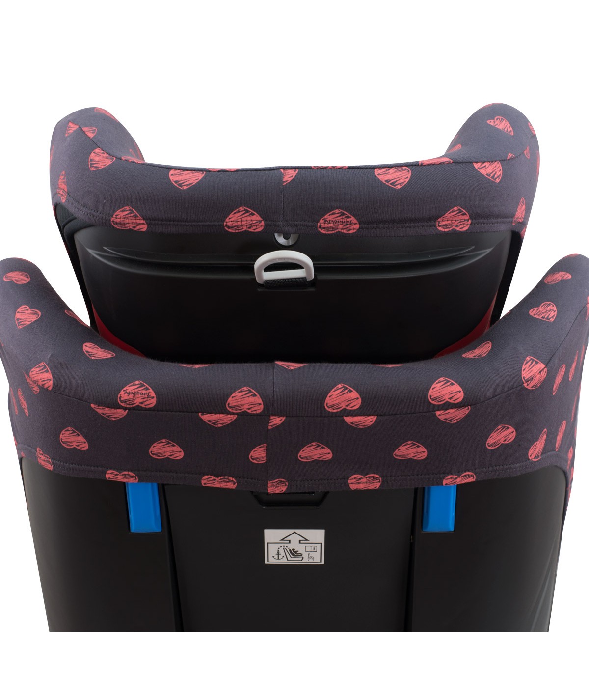 kinderkraft myway  - Vista trasera fluor heart