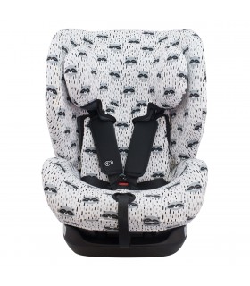 kinderkraft myway - Vista frontal Fluor Heart