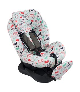 besafe izi plus  - Vista frontal Dino party  2