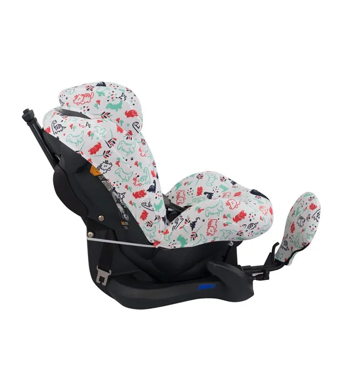 besafe izi plus - Detalle lateral Dino party 