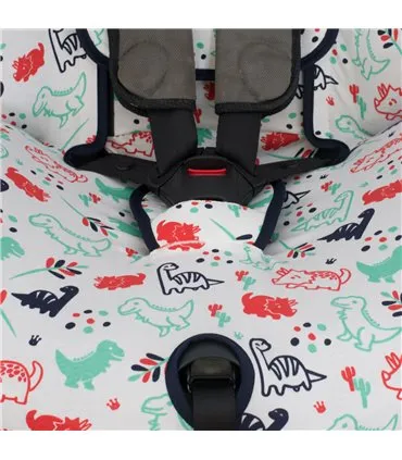 besafe izi plus - Detalle inferior Dino party 